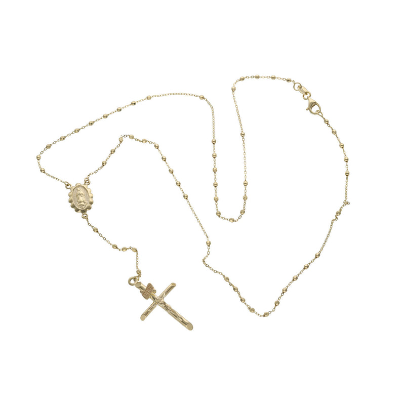 14 Karat Gold Rosary