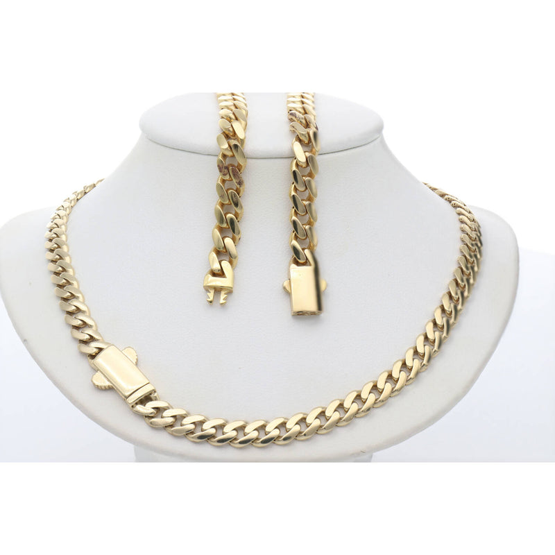 10 Karat Gold Cuban Set 6.5mm