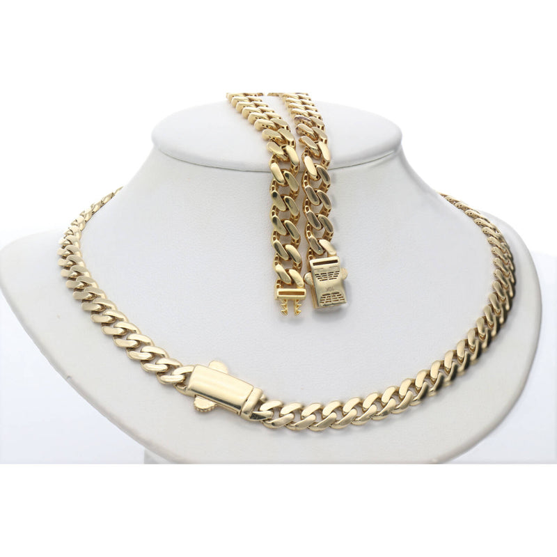 10 Karat Gold Cuban Set 6.5mm