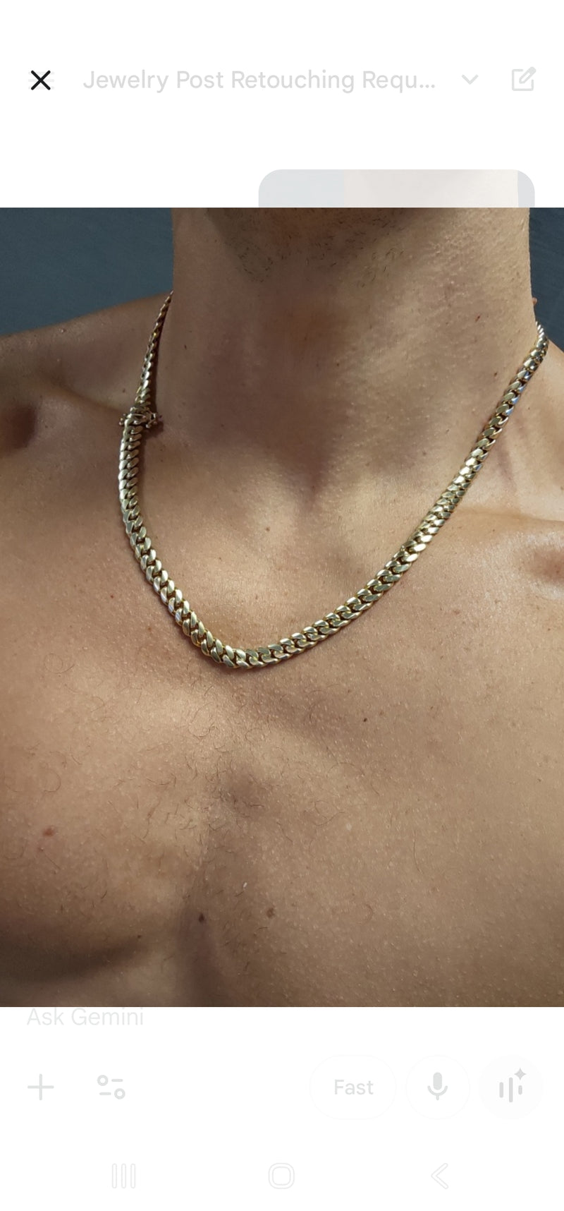 Solid 10K Gold Miami Cuban Chain 💎 Box Lock 3mm - 10mm