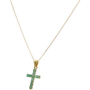 Real Emerald 18 Karat Necklace