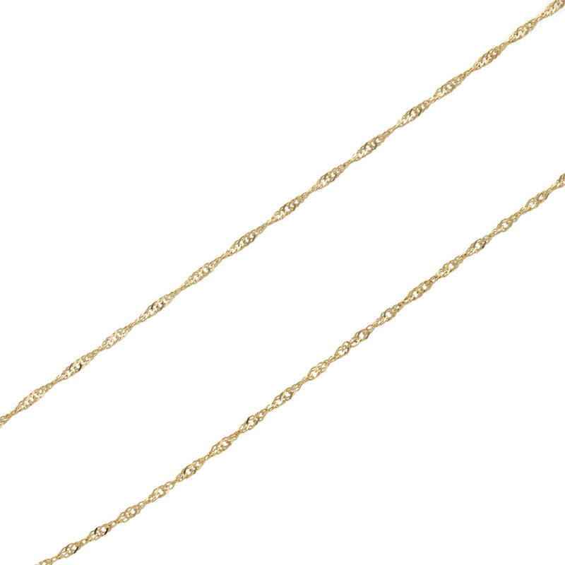 10 Karat Gold Singapore Necklace