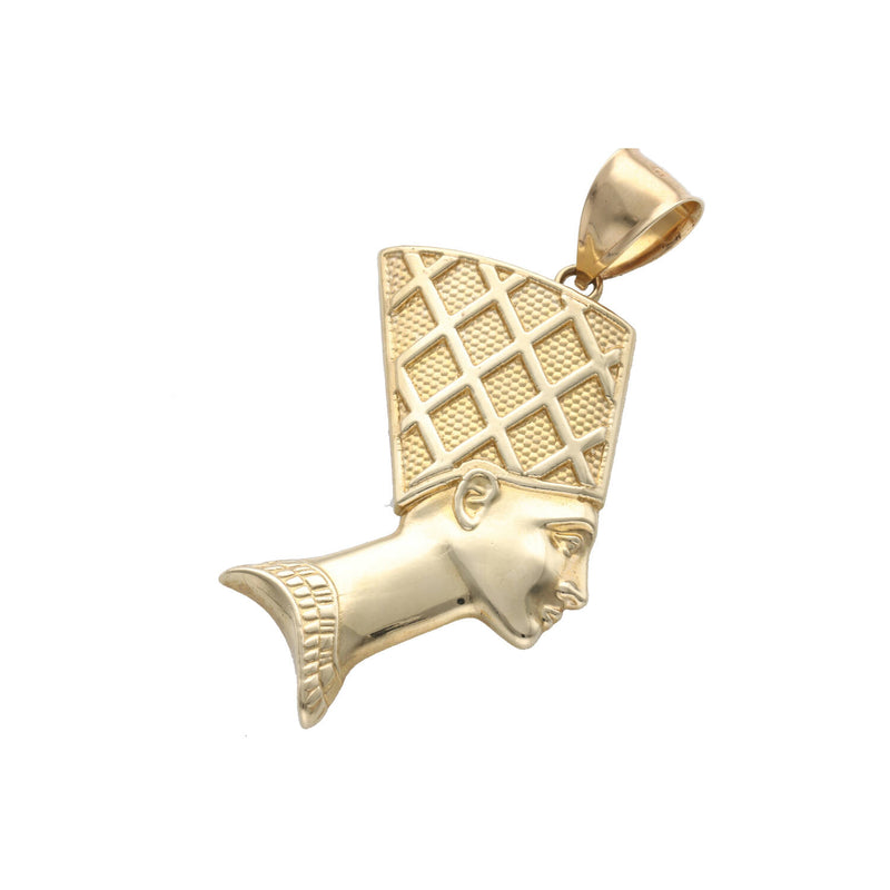 10 Karat Gold Egyptian Nefertiti Charm