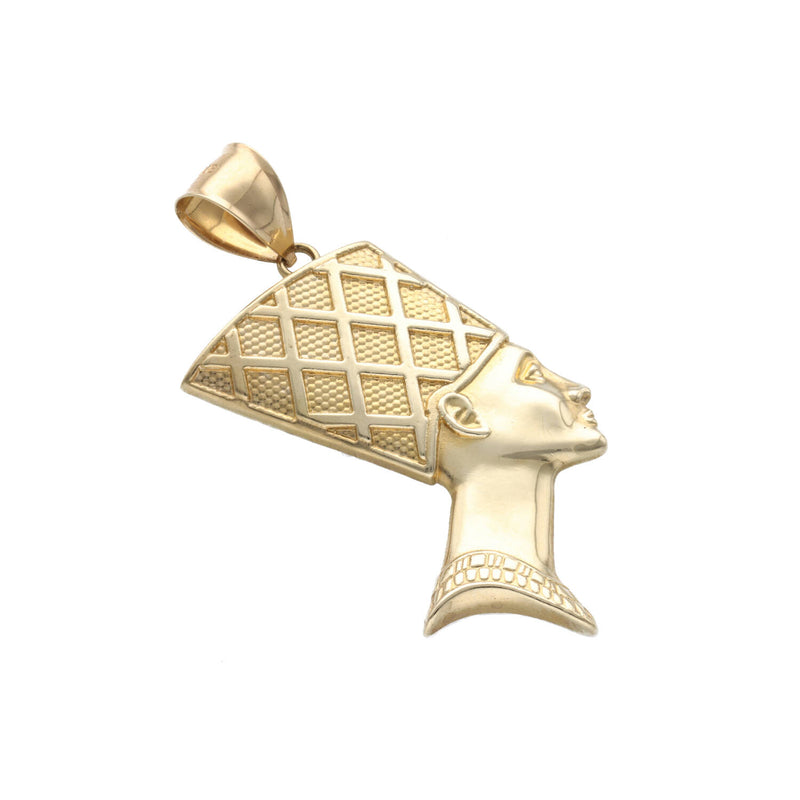 10 Karat Gold Egyptian Nefertiti Charm