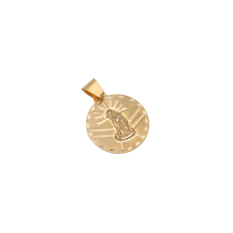 10 Karat Gold St. Lazaro Medal