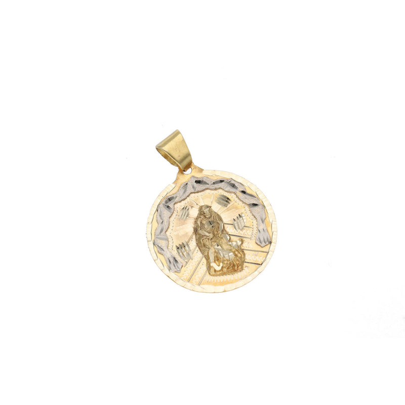 10 Karat Gold St. Lazaro Medal