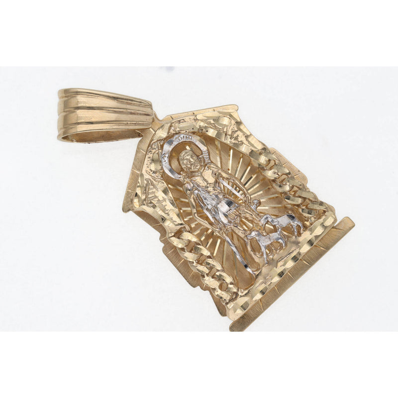 10 Karat Solid Gold St Lazaro House Charm