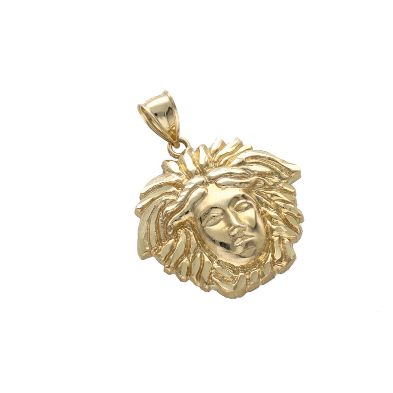 10K Gold Medusa Charm