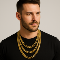 Solid Gold Flat Cuban - Curb Link