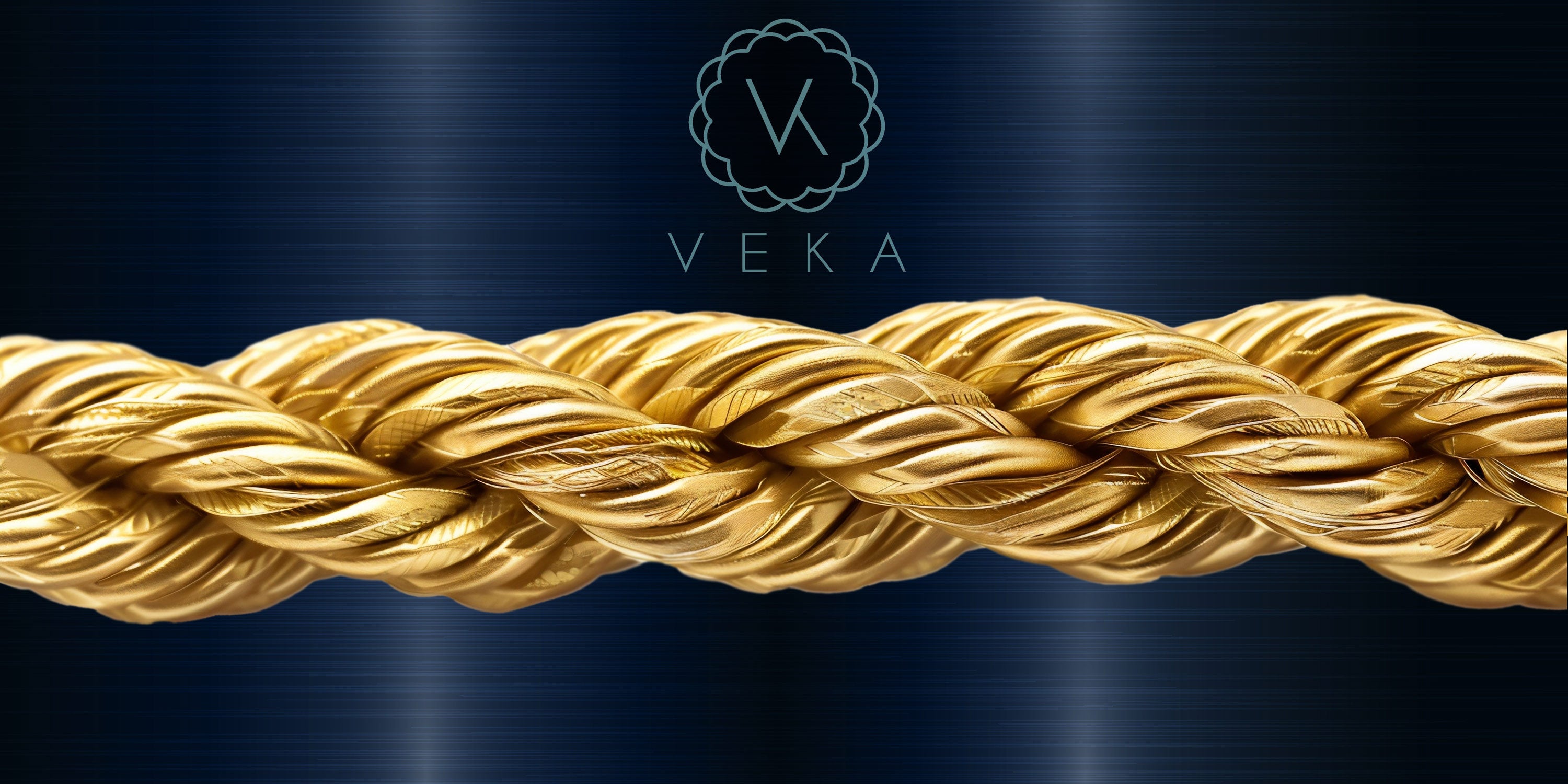 Gold Cutter Rope 14 Karat Real Gold Semi Solid Diamond Cut Rope – Veka Jewelry