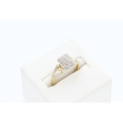 Diamond Rectangle Ring 