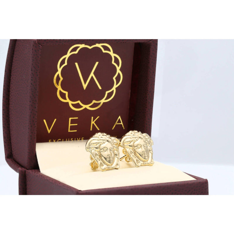 14 Karat Gold  Earrings W: 2.6
