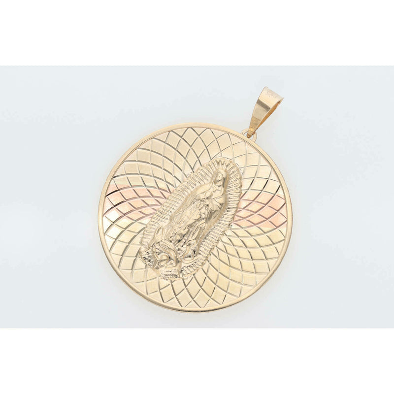 14 Karat Gold Guadalupe Medal