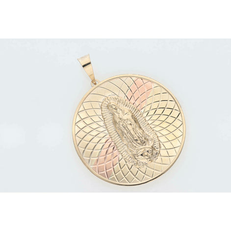14 Karat Gold Guadalupe Medal