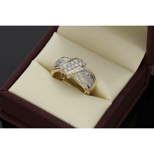 Baguette & Round Diamond