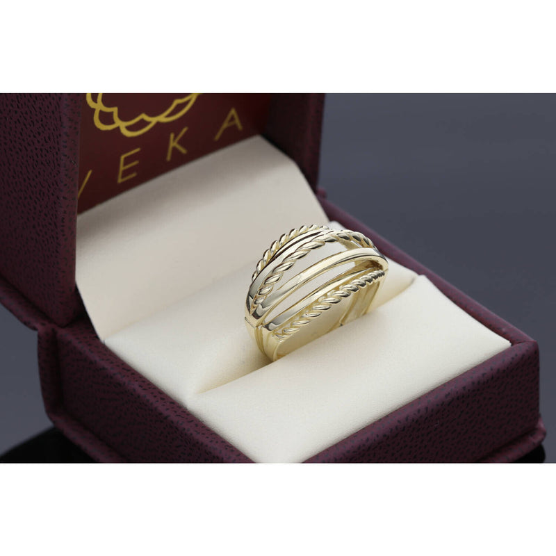 10K Gold Lasso Ring