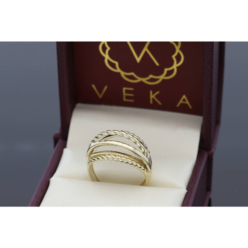 10K Gold Lasso Ring