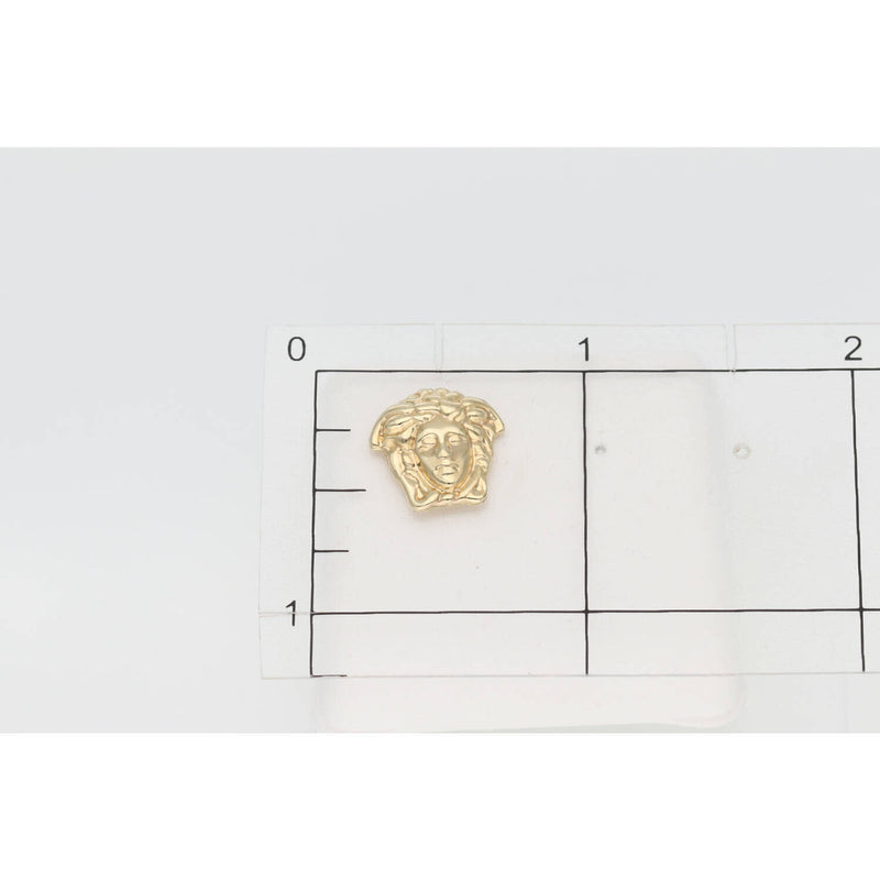 10K Gold Medusa Earring W:2