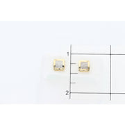Diamond Earrings M20 on a Grid to have a perspective of what these 7 mm width are.