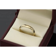 14K Gold Wedding Band Plain 5mm