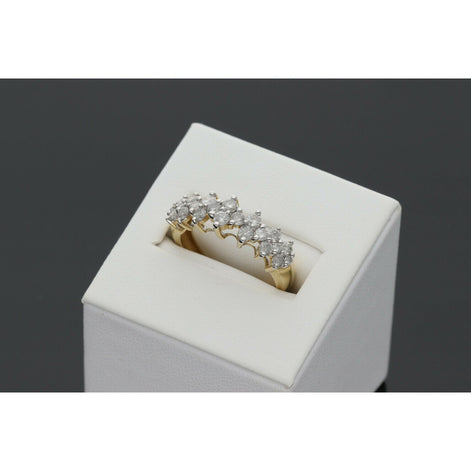 Diamond Fancy Honey Comb Ring