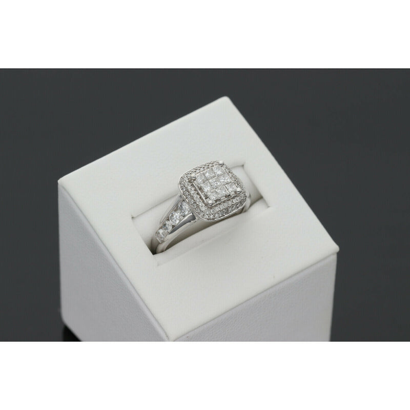 White Gold  Diamond Fancy Ring