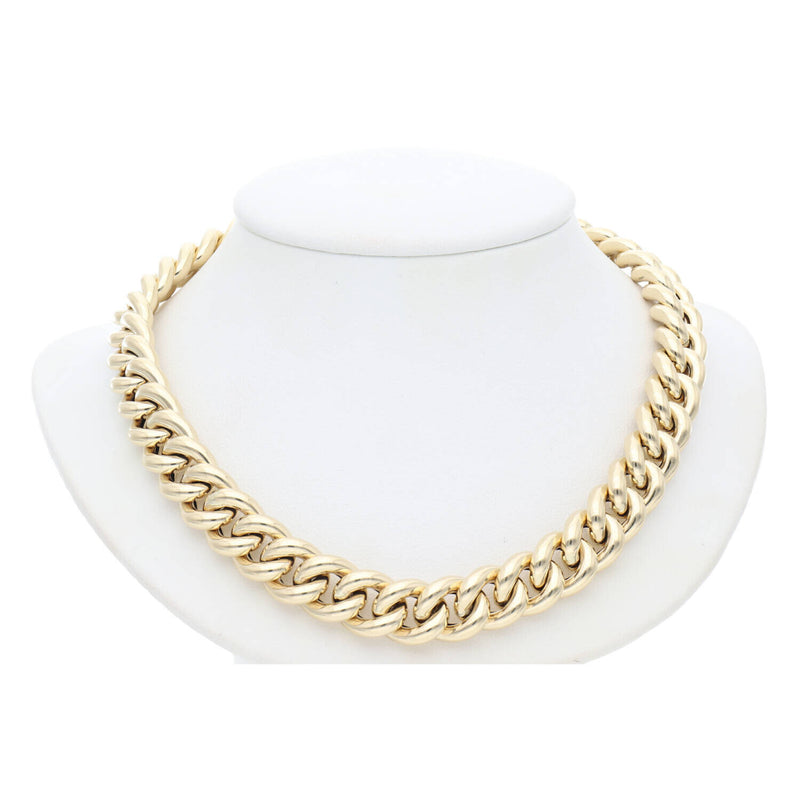 14K G Mia Cuban Link Neck 10.3 x 18" W:26.2