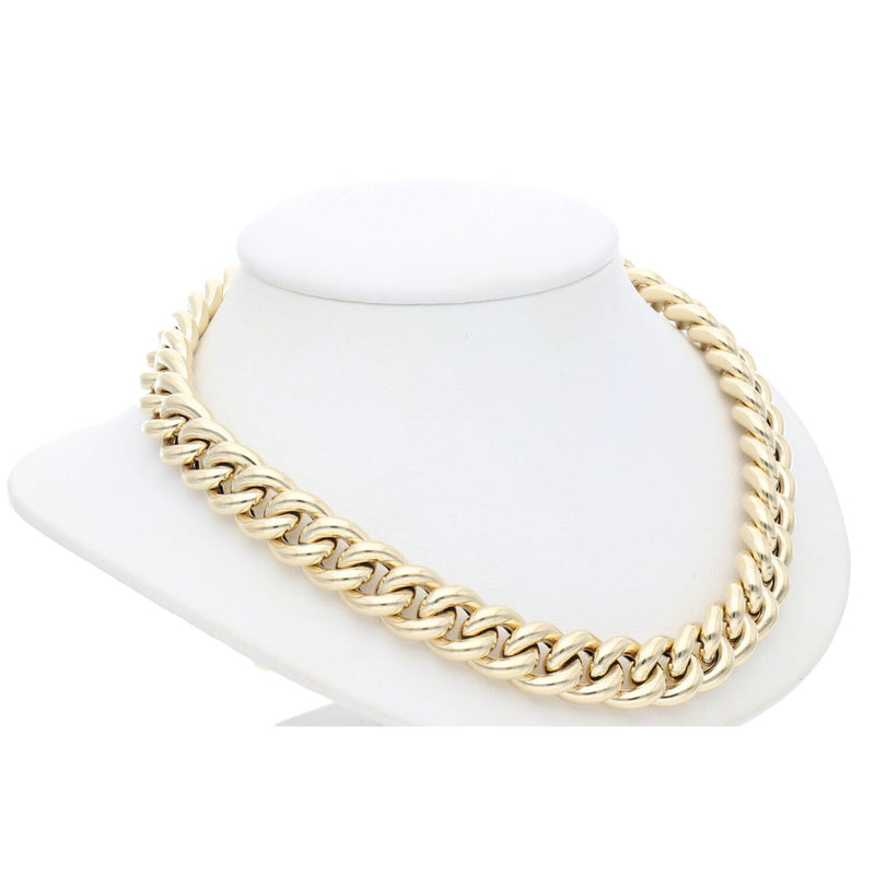 14K G Mia Cuban Link Neck 10.3 x 18" W:26.2