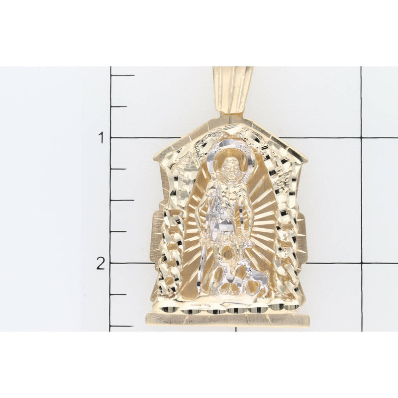 10 Karat Solid Gold St Lazaro House Charm