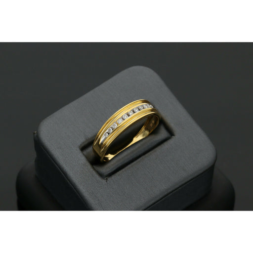 Diamond Mens Band Ring