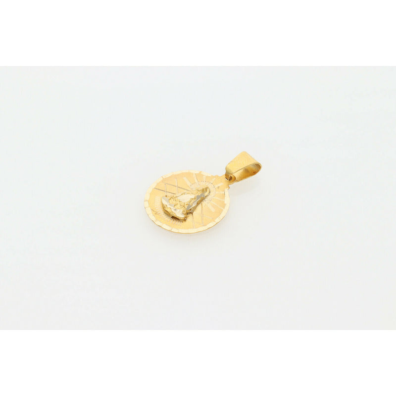 10 Karat Gold Caridad del Cobre Medal W:2.2