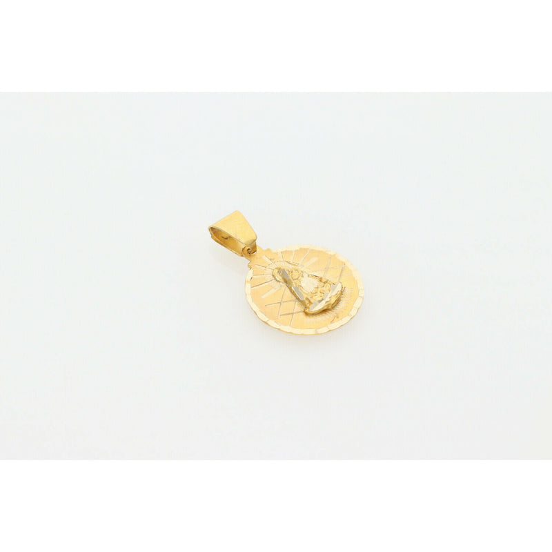 10 Karat Gold Caridad del Cobre Medal W:2.2