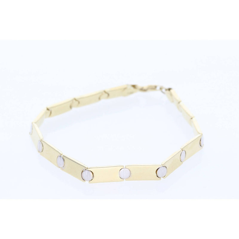 10KG 2Tone Flt-Screwhd Lnk Bra5.7x7"W:5.5