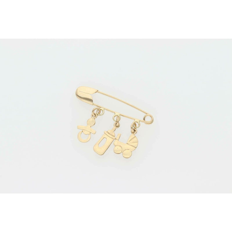 Gold Baby accessories Pin Charm