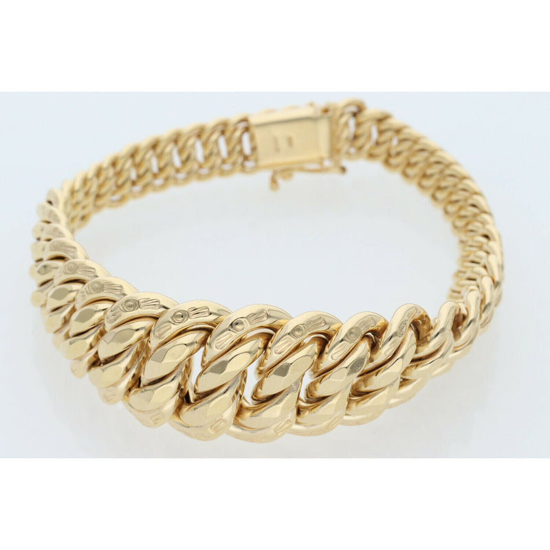 10 Karat Gold Prncess Brcelet 8.8,21.8x7.5"W28.3