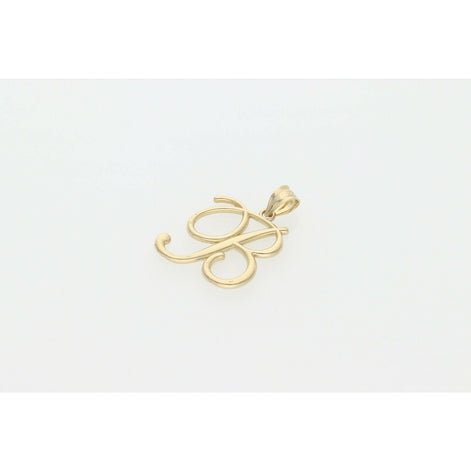 10 Karat Gold Cursive Letter 