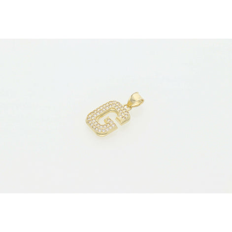 10 Karat Gold & Cz Letter 