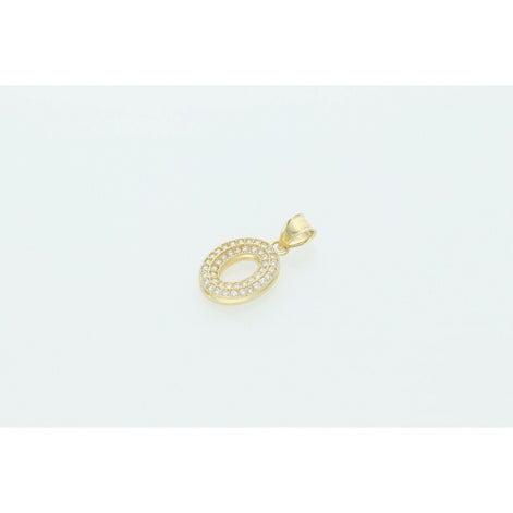 10 karat Gold & Cz Letter 