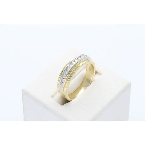 Diamond Two Tone Ring