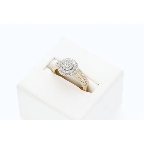 Gold Diamond Ciara Bridal Set Ring