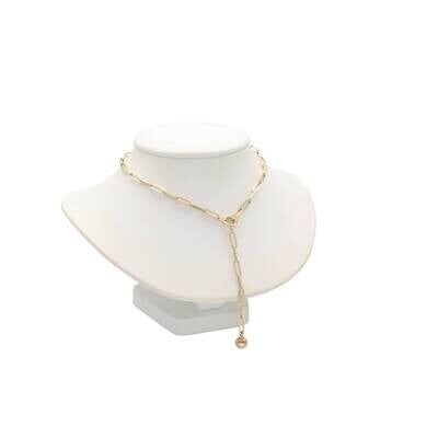 Gold Clip Necklace