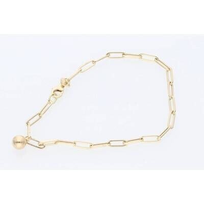 Gold Clip Bracelet