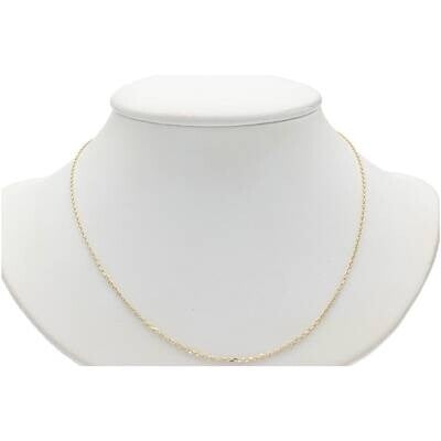 14 Karat Gold Rolo Chain