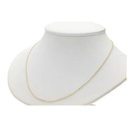 14 Karat Gold Rolo Chain 0.6mm x 16" W: 1.6