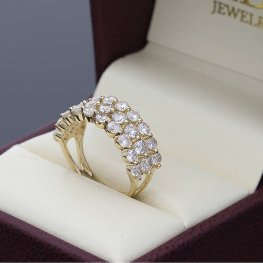 Half Eternity Gold Ring