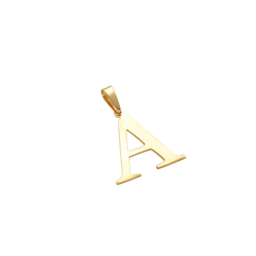 14 Karat Gold Letter “A” Charm