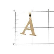 Gold Letter “A” Charm 14 Karat W : 2.3