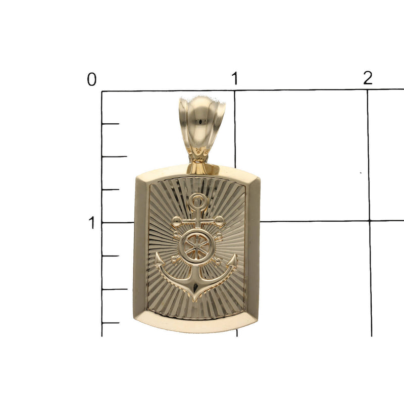 14 karat Gold Anchor Charm