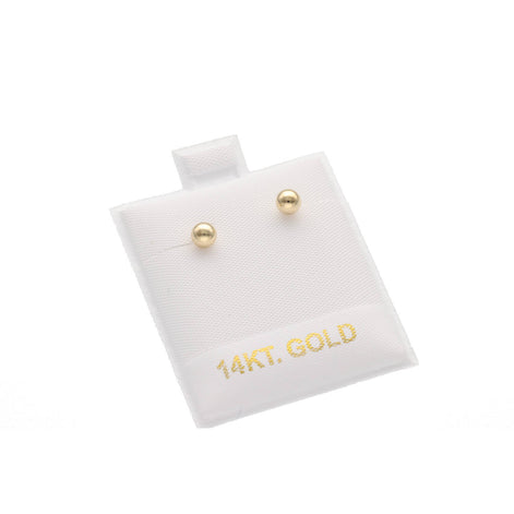 Gold ball Earrings