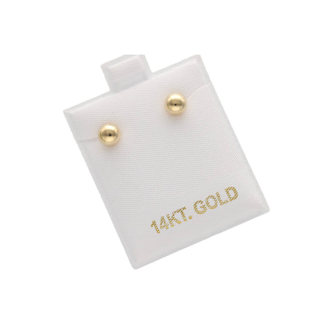 Gold ball Earrings